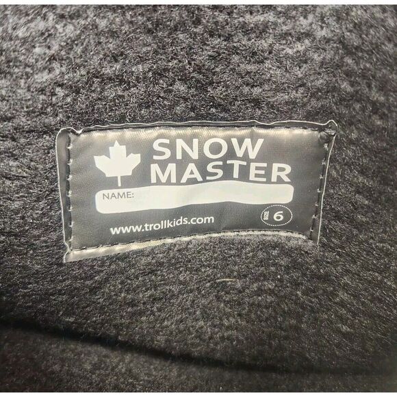 Kamik Snow Master Snowshell Big Kids Sz 6 Navy Blue Pink Waterproof Winter Boots - Picture 10 of 11